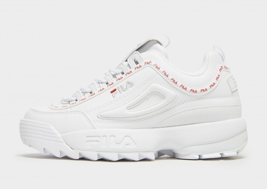 fila disruptor ii white repeat